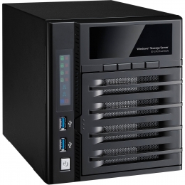 Thecus Network Attached Storage W4000 Server Atom D2701 2.13GHz 2GB DDR3 64GB SSD Windows Server Ret [Item Discontinued]